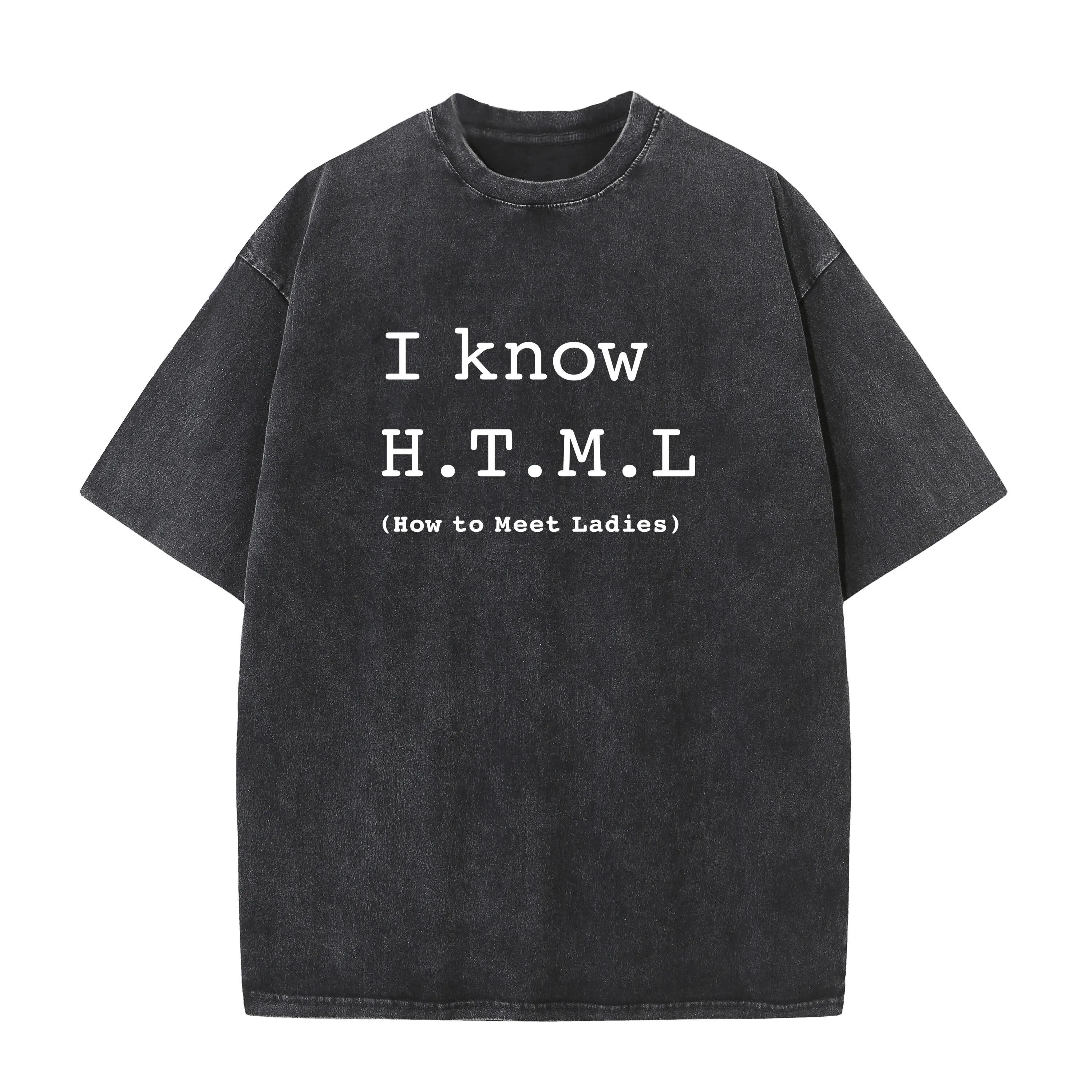 Fashion I Know HTML Silicon Valley Bleached Tshirt Men Cotton Washed Tshirt Aviato Hooli Geek Tv Nerd Richard Funny