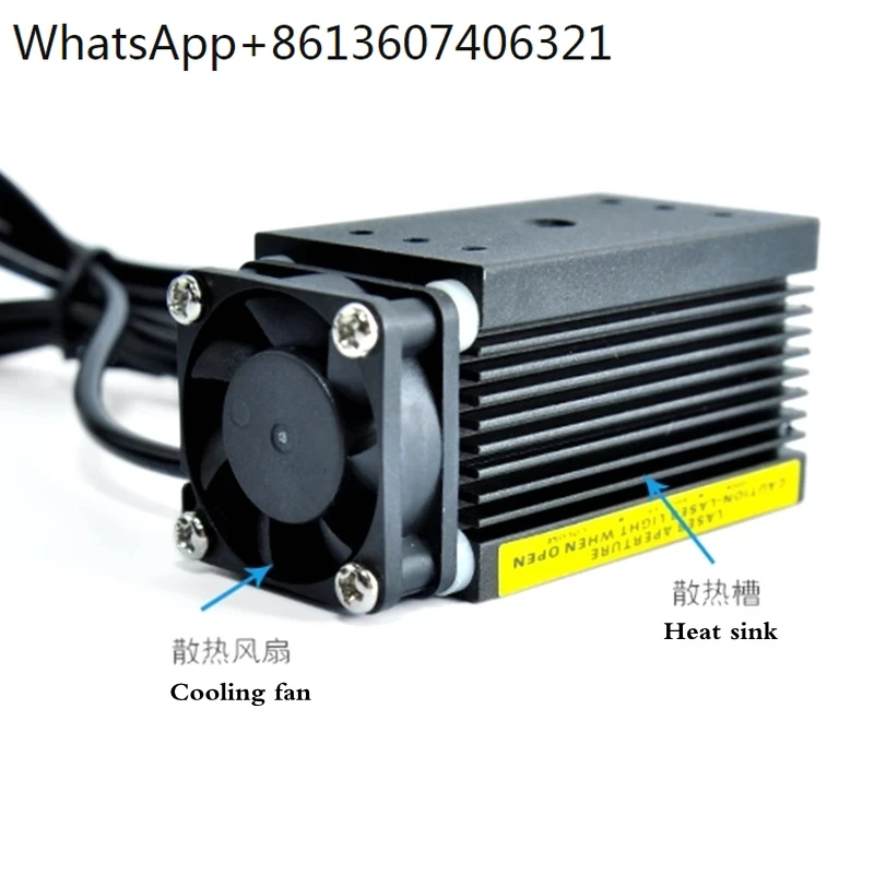 Imagem -05 - Módulo de Ponto de Diodo Laser Vermelho Ponto de Alta Potência Laser Semicondutor Lâmpada de Posicionamento Quadrado Escape Room 33x55 mm 650nm 660nm 250mw