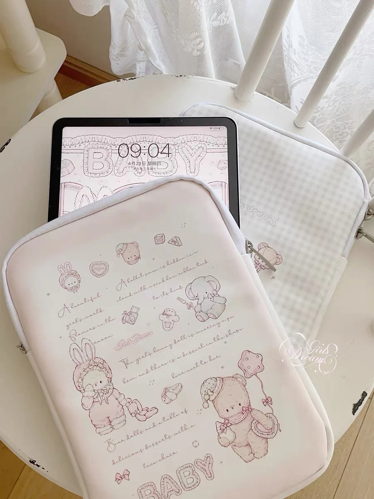 Bonita funda para portátil, funda para tableta de 11 y 13 pulgadas, para MacBook Air Pro, Xiaomi, Dell, Acer, funda para ordenador portátil, color rosa