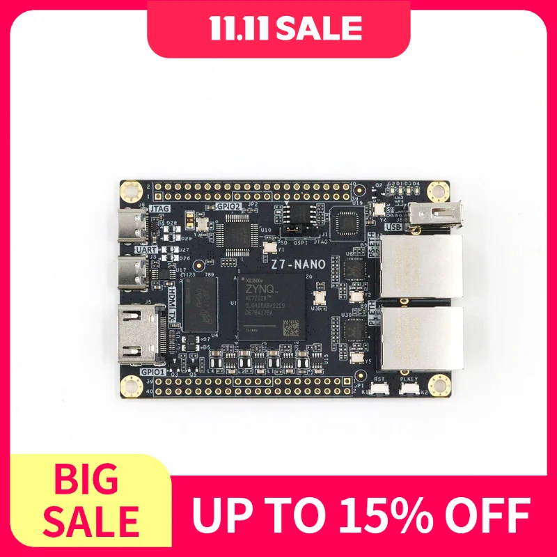 

Microphase Z7-Nano XILINX FPGA development board ZYNQ core board 7020 7010 PYNQ dual network port