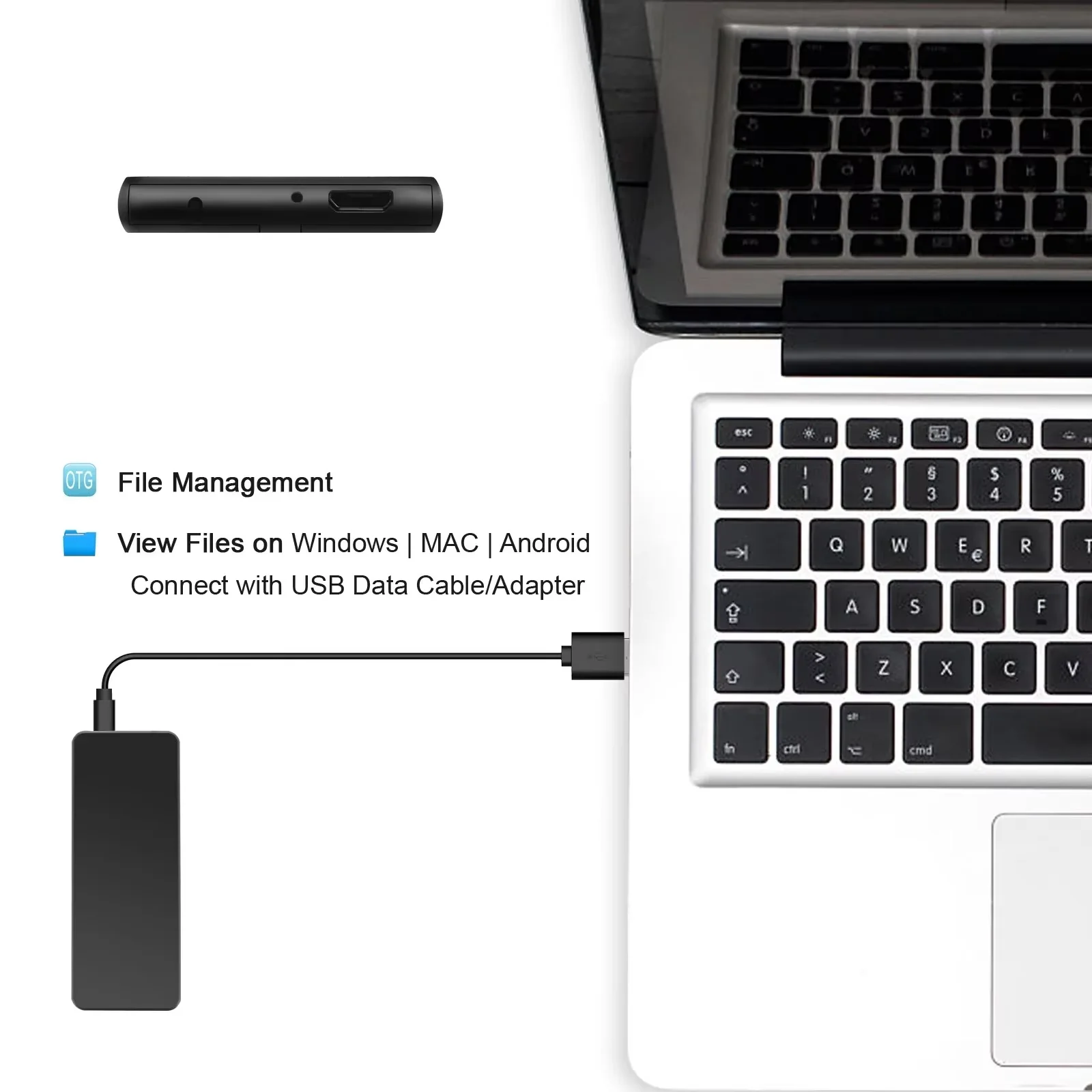 V55 1100mah USB Flash tragbare digitale Diktiergeräte 157h kontinuierliche Aufzeichnung Rausch unterdrückung Diktiergerät Audio-Aufnahme gerät