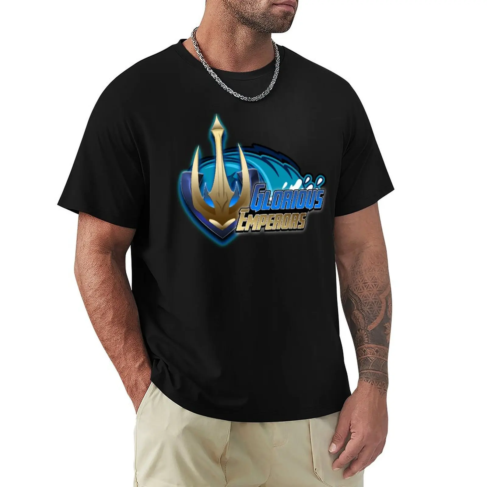 Glorious Emperors T-Shirt Summer Print Short Sleeve Tee