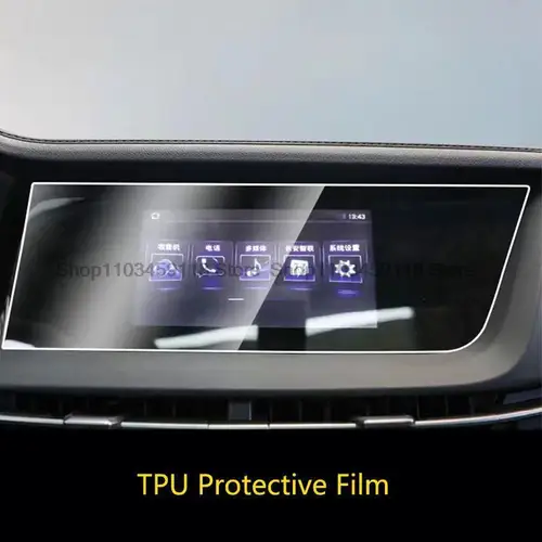 Imagen 2 del producto Película protectora de TPU para Changan CS15 2019-2021, película de navegación GPS para coche, pantalla LCD, película antiarañazos, ajuste Interior