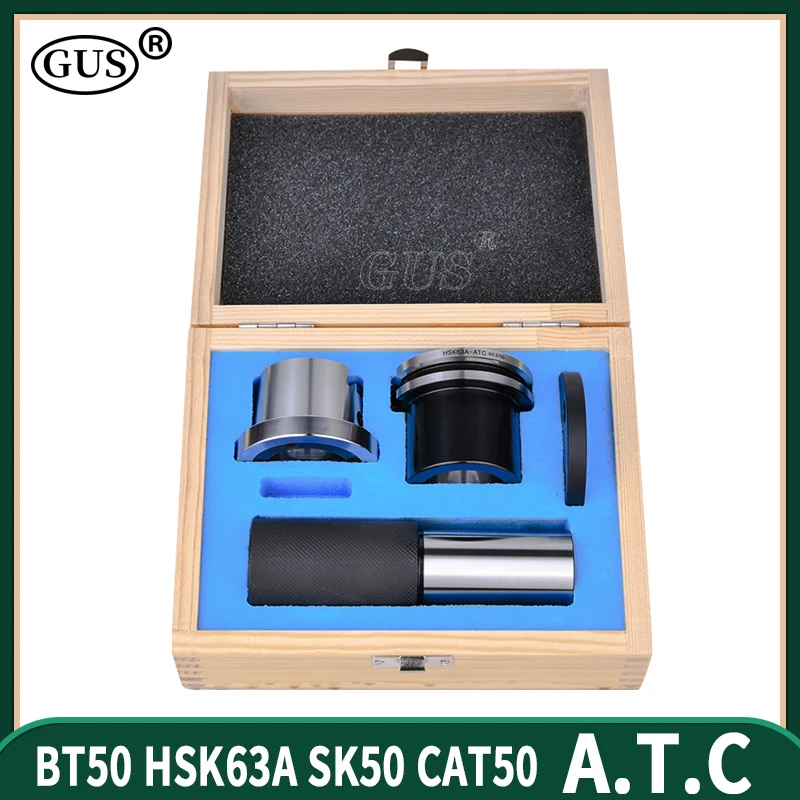 GUS ATC Spindle Calibrator BT50 HSK63A SK50 CAT50 CNC Lathe Machine Testing The Calibration A.T.C Equipment Tools Holder Mold