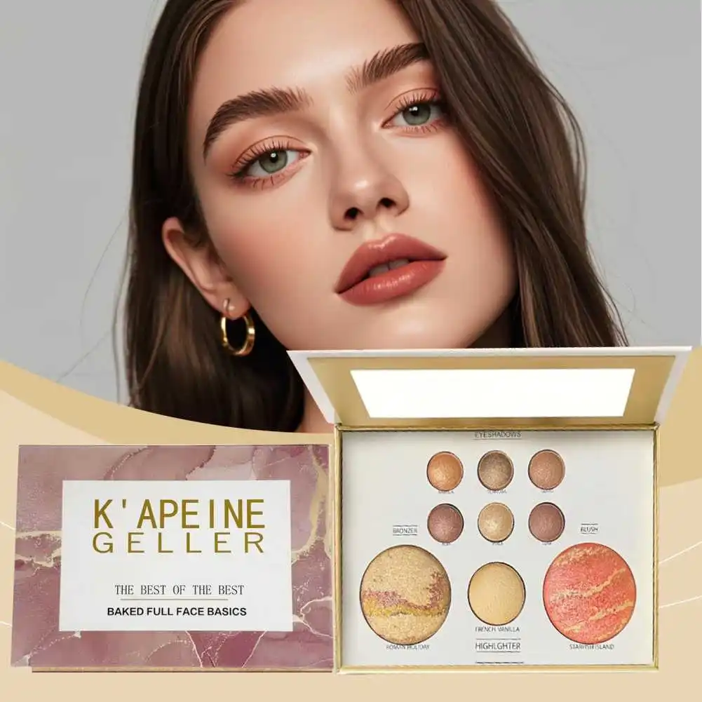 

7/9 цветов палитра теней для век жемчужно-земляного цвета тени для век портативные долговечные тени для век подтяжка лица яркий свет универсальный макияж