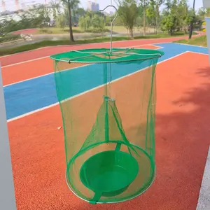 صائد الذباب القابل لإعادة الاستخدام للحديقة ، مكافحة الآفات ، صائد الذباب ، شبكة القفص ، صائد الطيور المعلقة أعلى 12 شبكة مبيعات لصيد الطيور - رقم 5