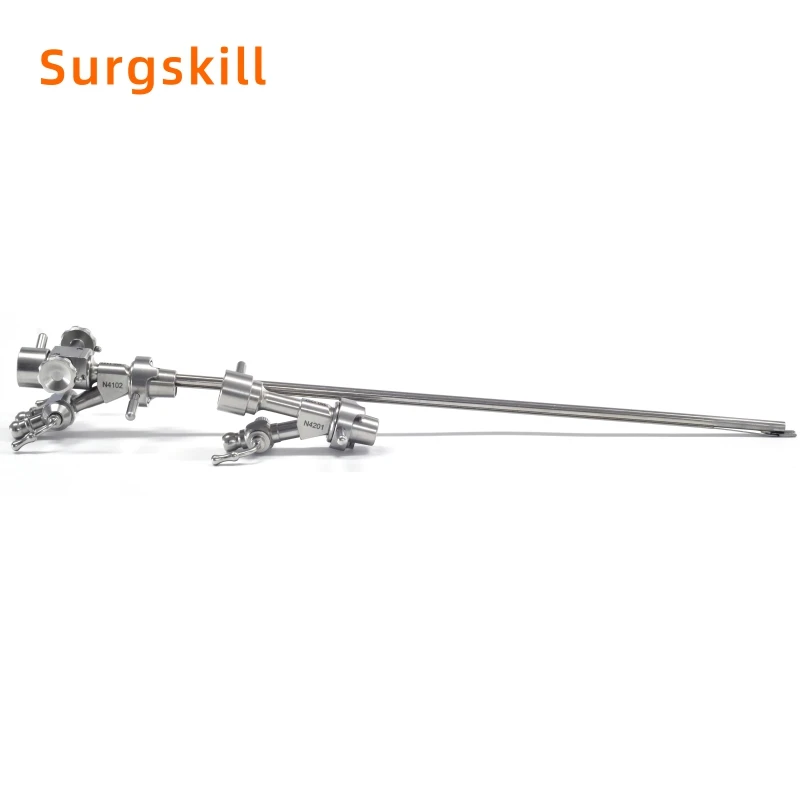 Urology Cystoscope Set 30 Degree 4x302mm, Urology Rigid Endoscope With Working Channel