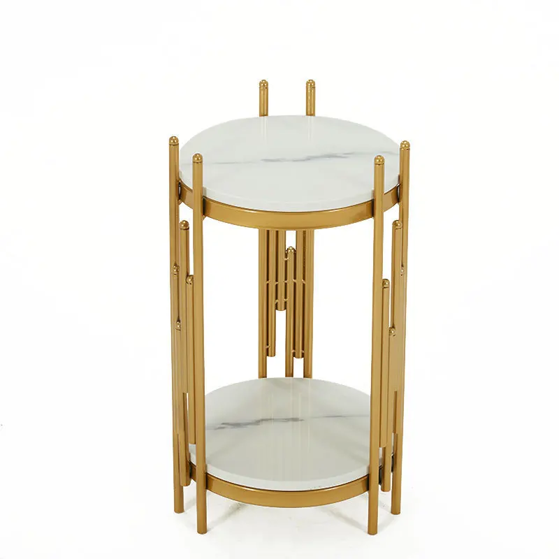 

Nordic wrought iron flower rack, simple living room, indoor balcony, light luxury floor-to-ceiling marble dill