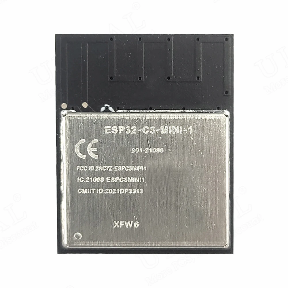 ESP32-C3-MINI-1 2.4G Wifi BT BLE5.0 Module for Smart Home Internet of Things N4 4MB Flash 85°C ESP32 C3