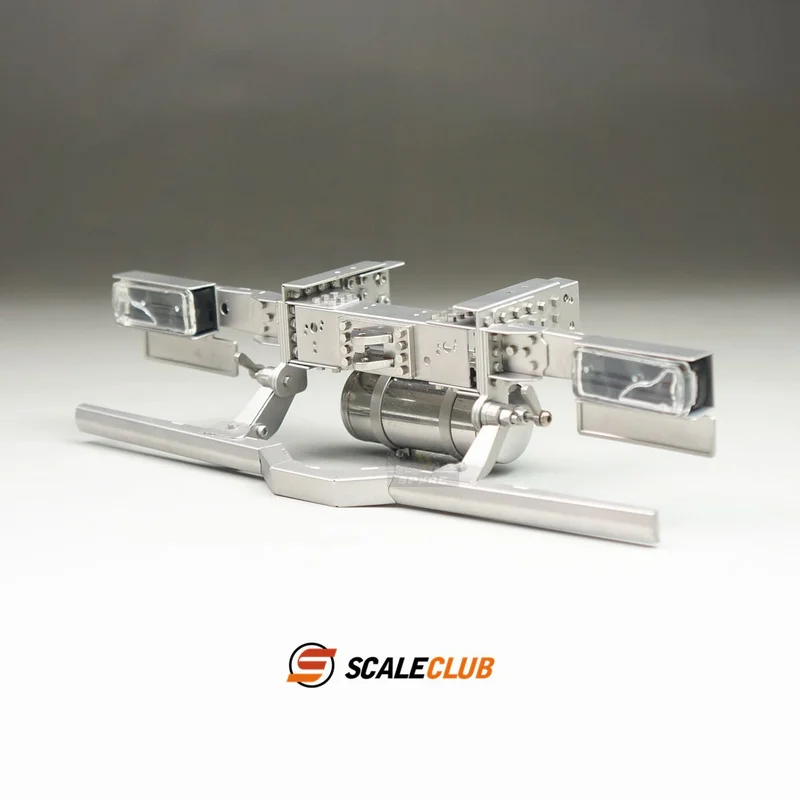 Scaleclub 1/14 Truck Tail Beam Light Bumper Set For Tamiya  Scania 770S MAN Benz Actros Volvo RC Trailer Tipper Car Diy Parts