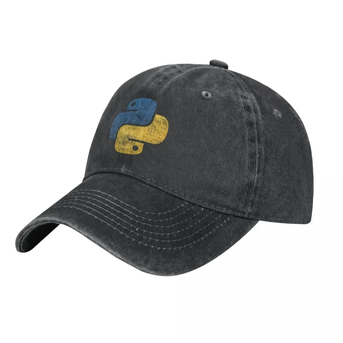 Boné vintage Python para homens e mulheres, proteção viseira, Snapback Caps