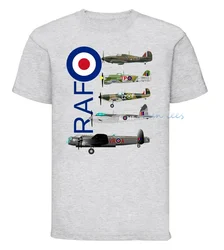 WW2 Aircraft T-Shirt WW2 World War 2 Battle of Britain Summer Cotton manica corta o-collo T-Shirt da donna da uomo per Fan militare