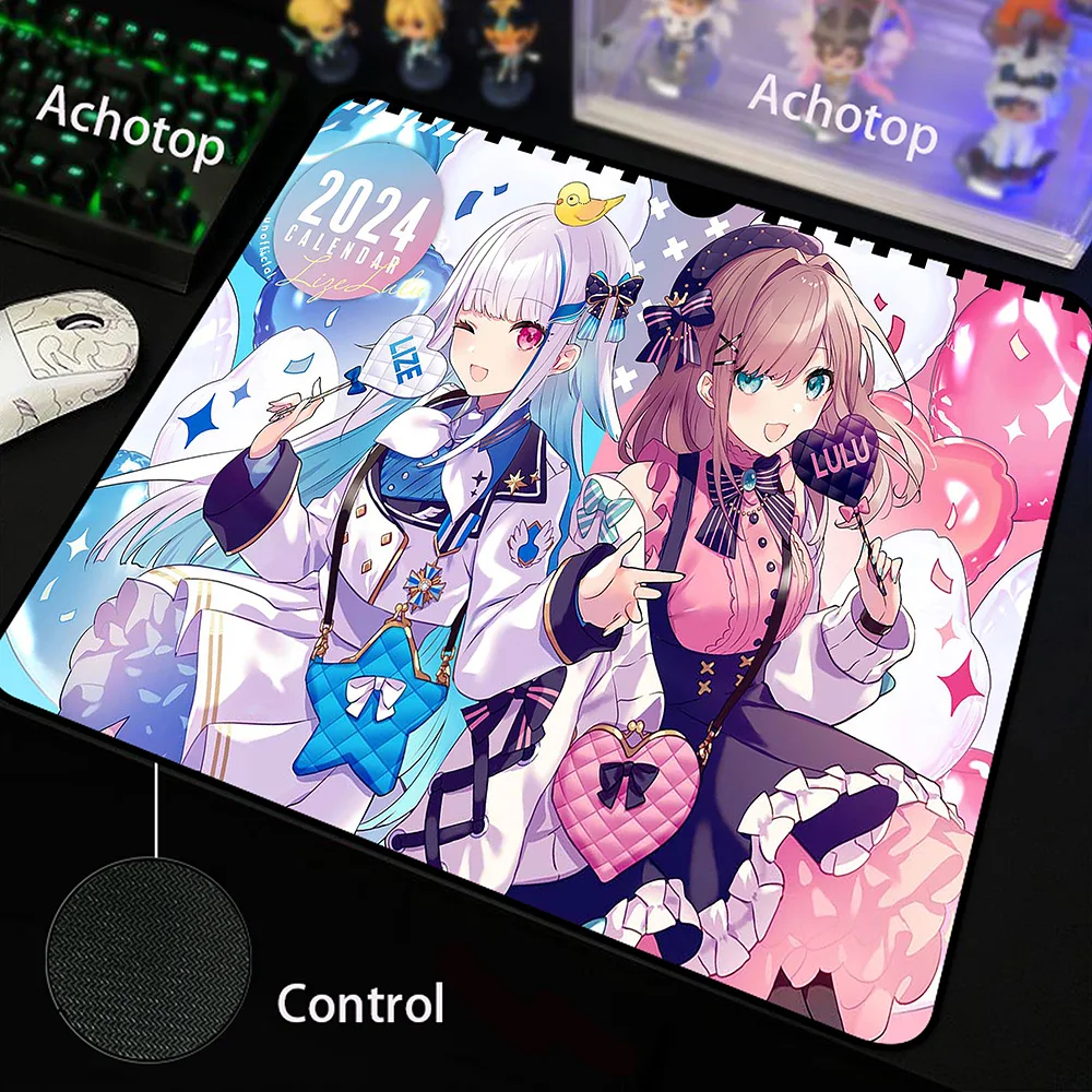 

Anime Girl Control Extended Mouse Pad Notebook Office Mousepad Gaming Speed Keyboard Pads Table Carpet Computer Gamer Desk Mat