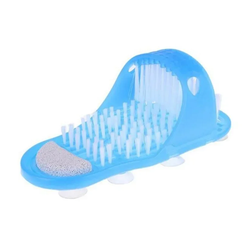 Douche Voet Scrubber Massager Cleaner Spa Exfoliërende Wasmachine Wassen Slipper Gereedschap Badkamer Bad Voet Borstels Verwijderen Dode Huid 1PC