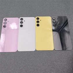 For Samsung Galaxy A55 5G Glass Back Battery Cover Rear Door Housing Cover Repair Parts With Camera Lens for Galaxy A55 SM-A556