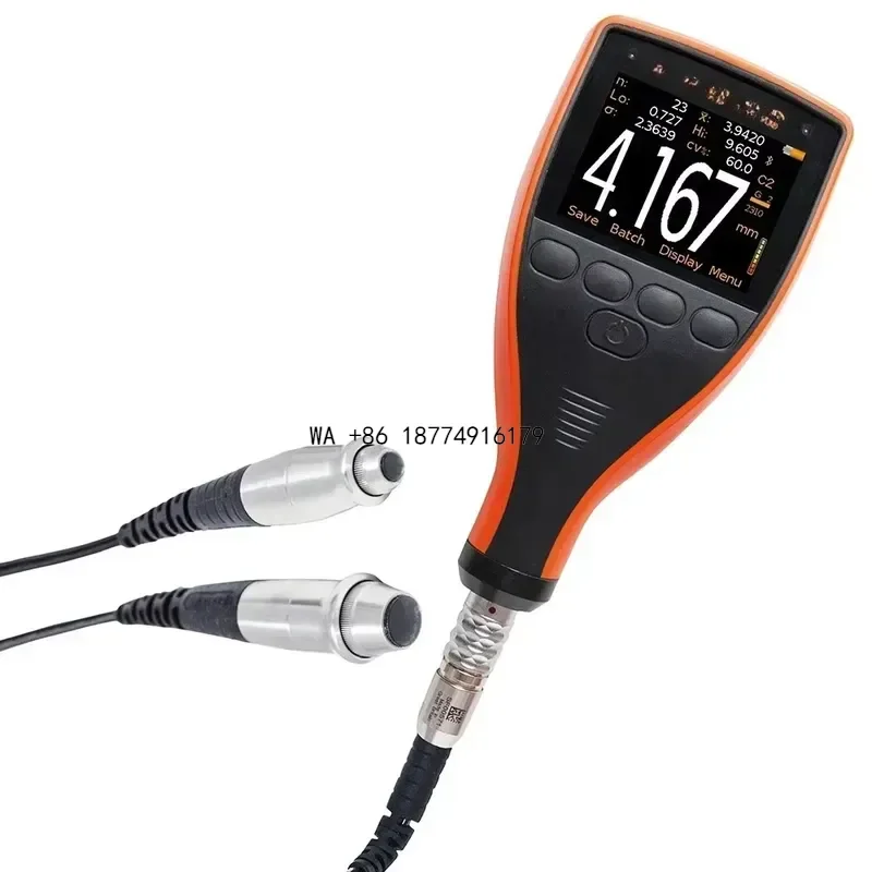 wmwmnu Elcometer 456 High Precision Thickness Gauge Coating Measuring Instrument Thickness Meter