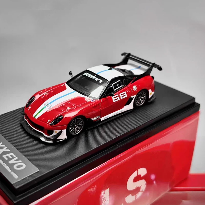 دييكاست الأصلي 1:64 مقياس 599XX EVO سبيكة نموذج محاكاة الديكور الكلاسيكي الهوايات الهدايا التذكارية هدية جمع عرض ثابت #2