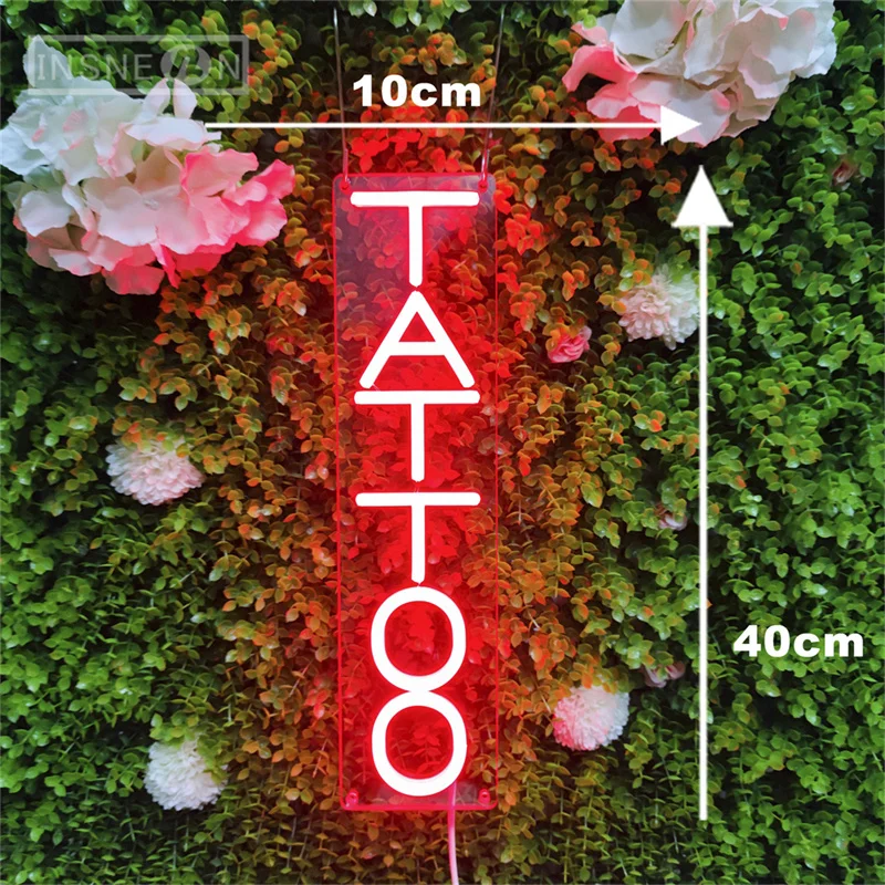 لافتة نيون ليد وشم ، لوحة فنية جدارية تعمل بمنفذ USB ، صالون ، كهوف رجل ، غرفة نوم ، هدية مثالية لعيد الميلاد وأعياد الميلاد #2