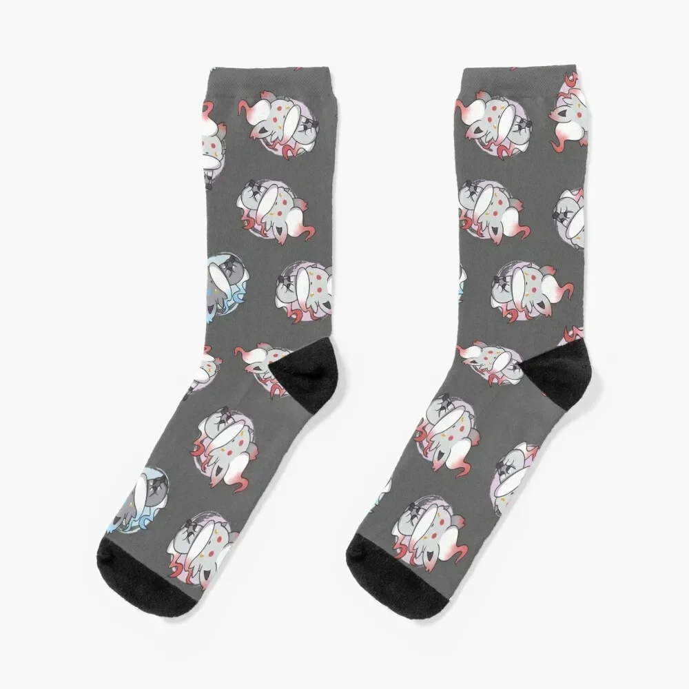 Hisuian Zorua Seamless Pattern Socks anime anti slip football Toe sports Socks For Man Women's