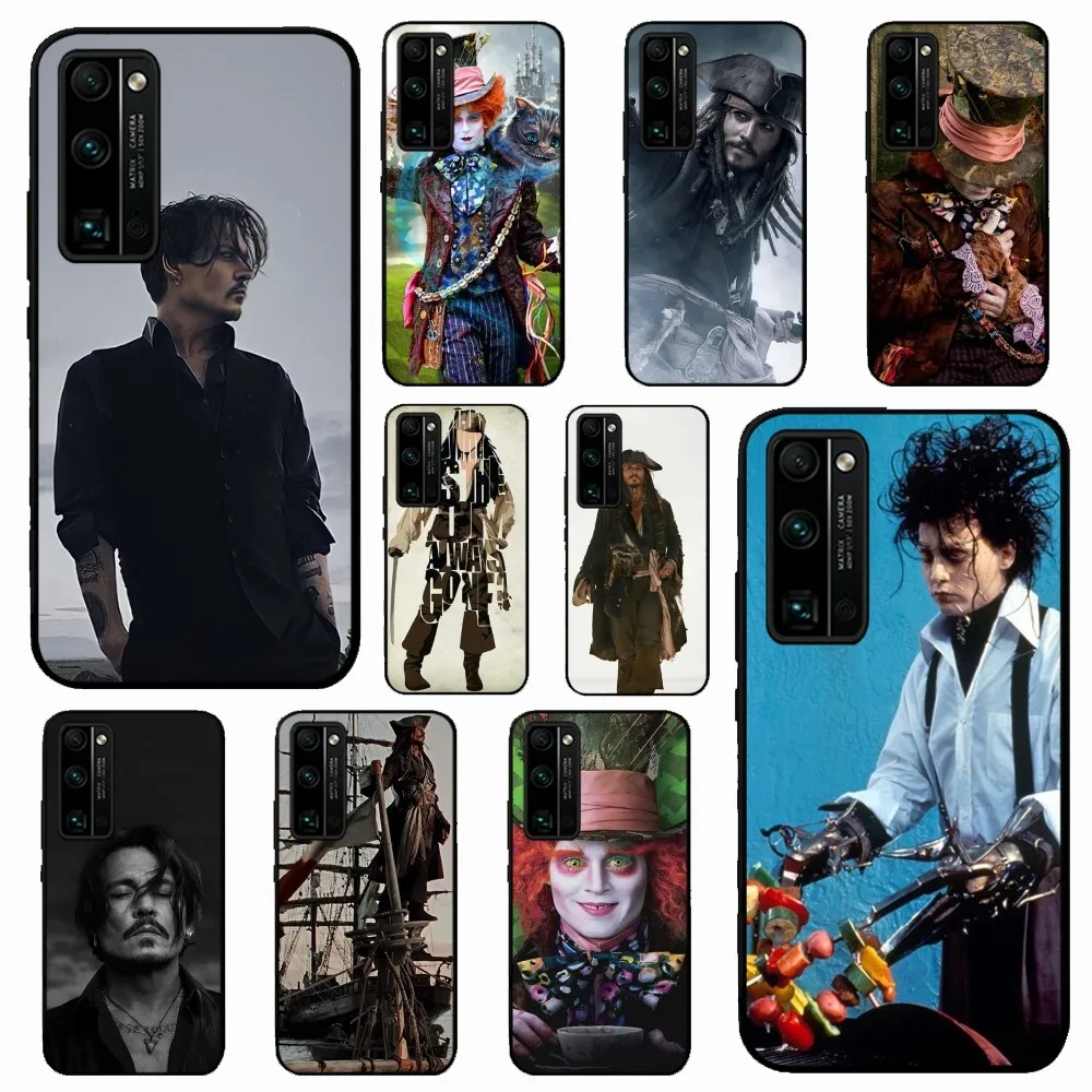 J-Johnny Depp Phone Case For Huawei Honor 10 Lite 9 20 7A 9X 30 50 60 70 Pro Plus Soft Silicone Cover