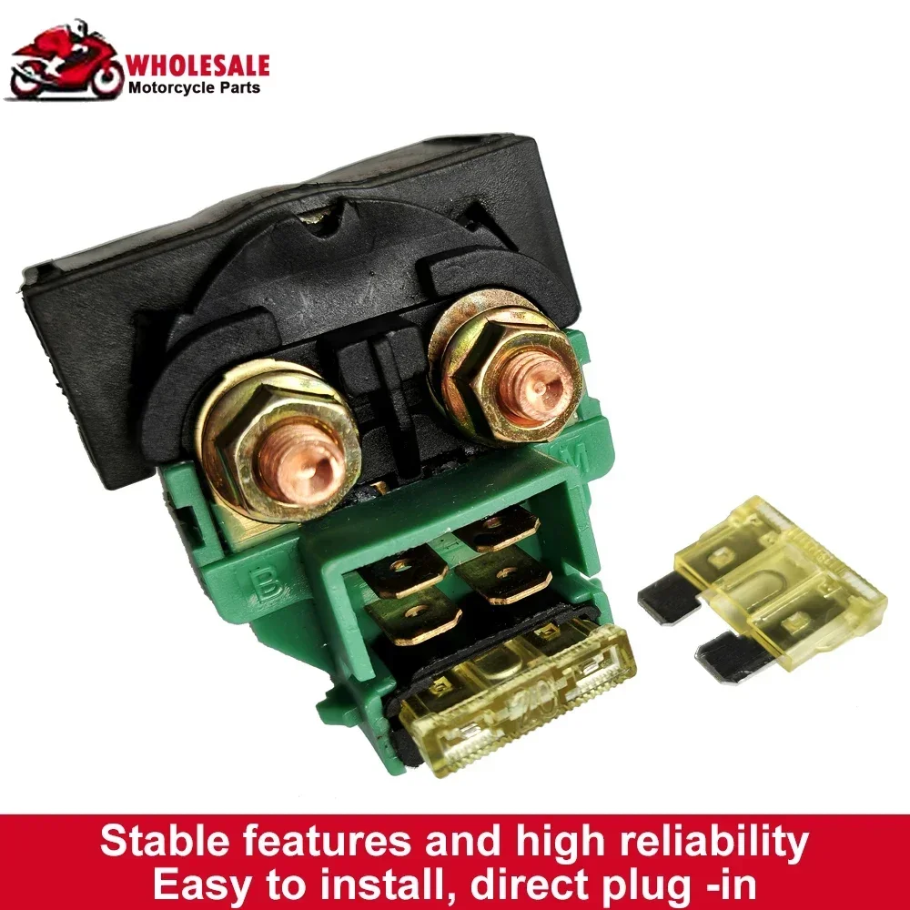 

12v Starter Relay Solenoid Ignition Switch For Honda CB650 Custom 80-81 For Yamaha YTZ250 Tri-Moto 85 YTZ 250 CB 650 31800-07D00