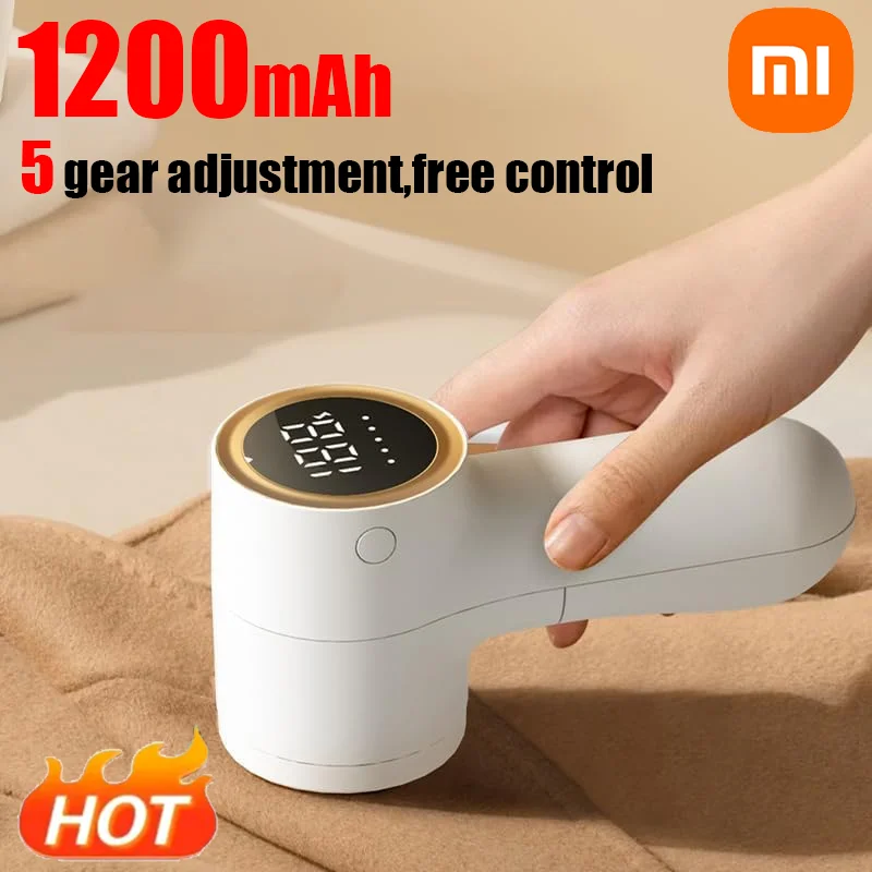 XIAOMI Lint Remover For Clothing Portable Electric Fuzz Pellet Remover LED Display Rechargeable for Clothes Shaver Fluff Remover