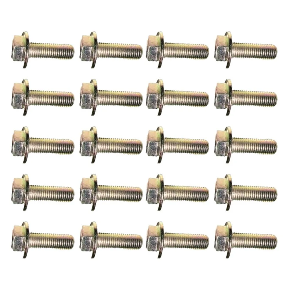 For Machinery Assembly Flanged Hex Screw For Frame Fixing 18 Mm Drive Secure Fastening Solution Loosening Feature