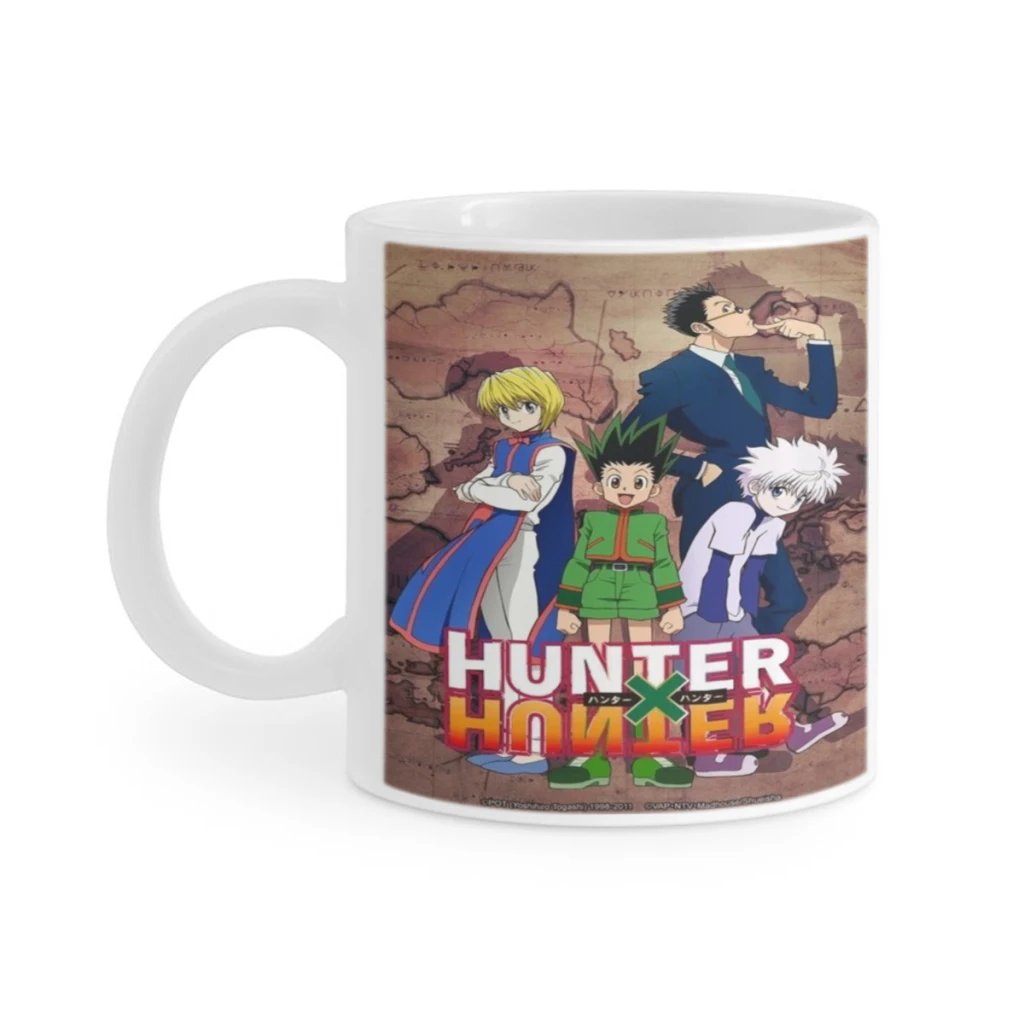 

Hunter-X-Hunter Ceramics Coffee Mugs Tea Cup Milk Cups Gifts Drinkware Coffeeware Anime