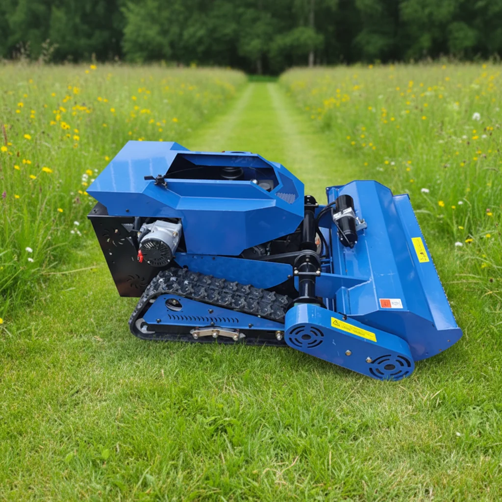 

Multi-Terrain Adaptive Remote Control Lawn Mower, 80cm Cutting Width, Suitable for Orchards and Woodland Clearings