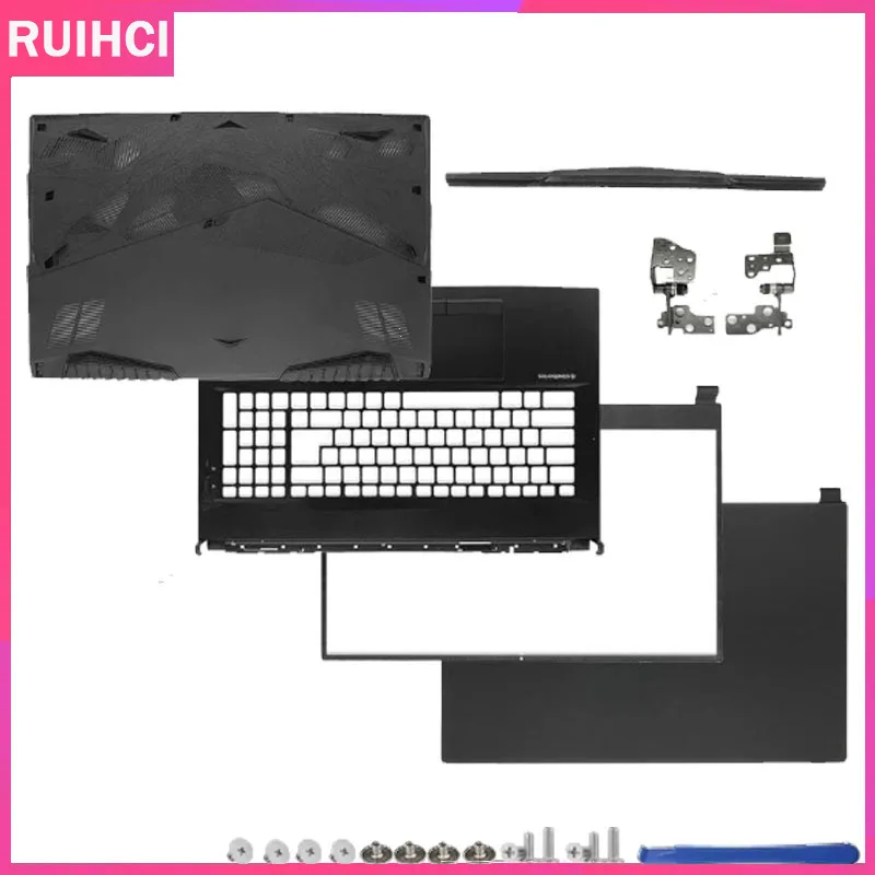 

For GL75 MS-17E4 MS-17E2 NEW Laptop Top Case LCD Back Cover/Front Bezel/Hinges/Palmrest Top Cover /Bottom Case Cover