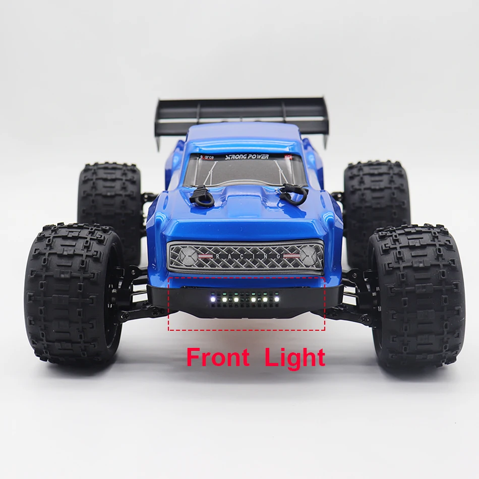 Monster Truck Modified Body Shell Kit for Wltoys 144001 144010 Upgrade Front Bumper with Lamp Big Wheels Tires RC Car Parts