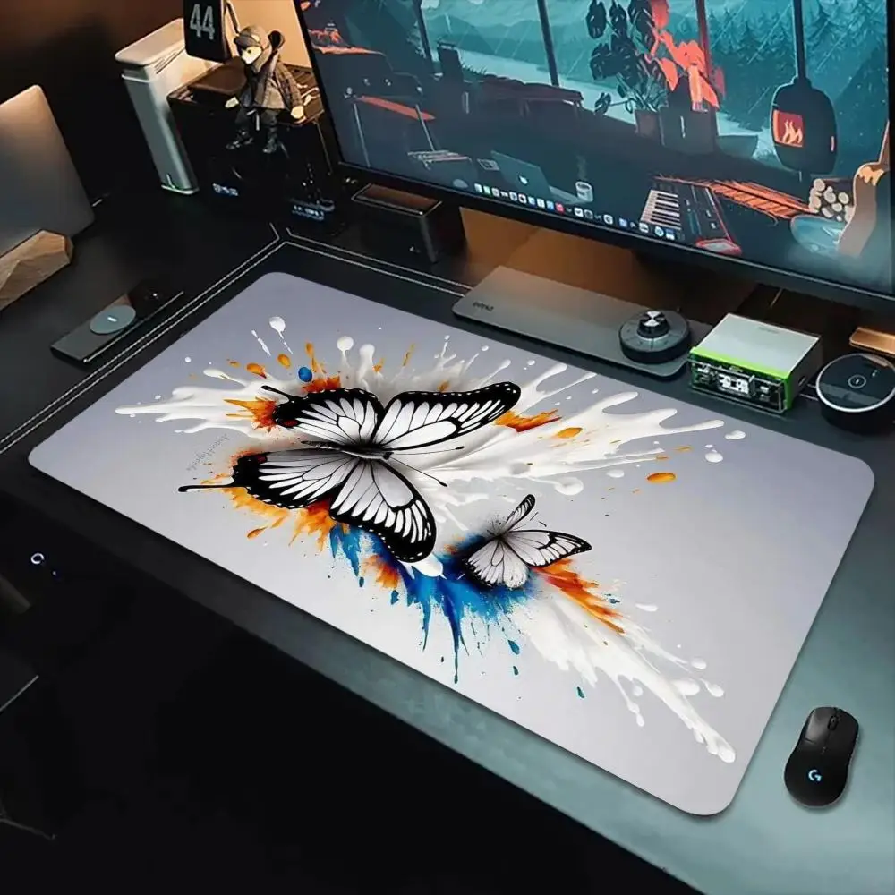 

Butterfly Series Mouse Pad Mouse Pads For Desk, Gaming Mouse Pad, with Stitched Edges and Non-Slip Rubber Base
