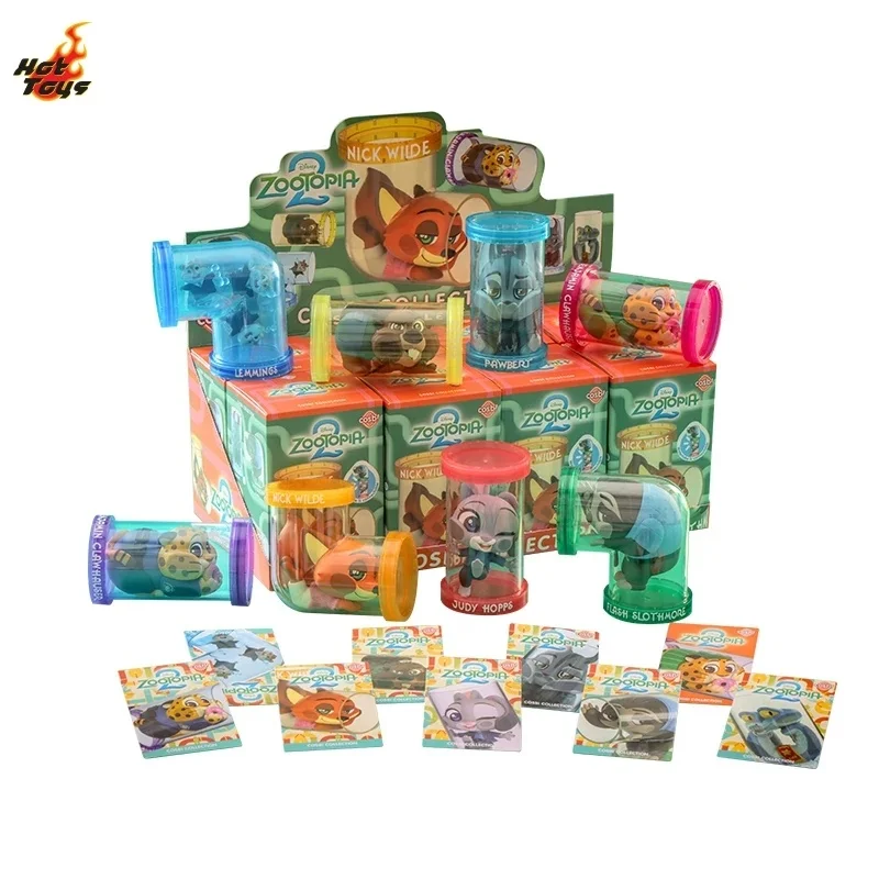 

Zootopia 2 Blind Box Hot Toys Cosbi Miniature Doll Surprise Mystery Box Kawaii Action Figure Good Birthday Gift Toy Collectible