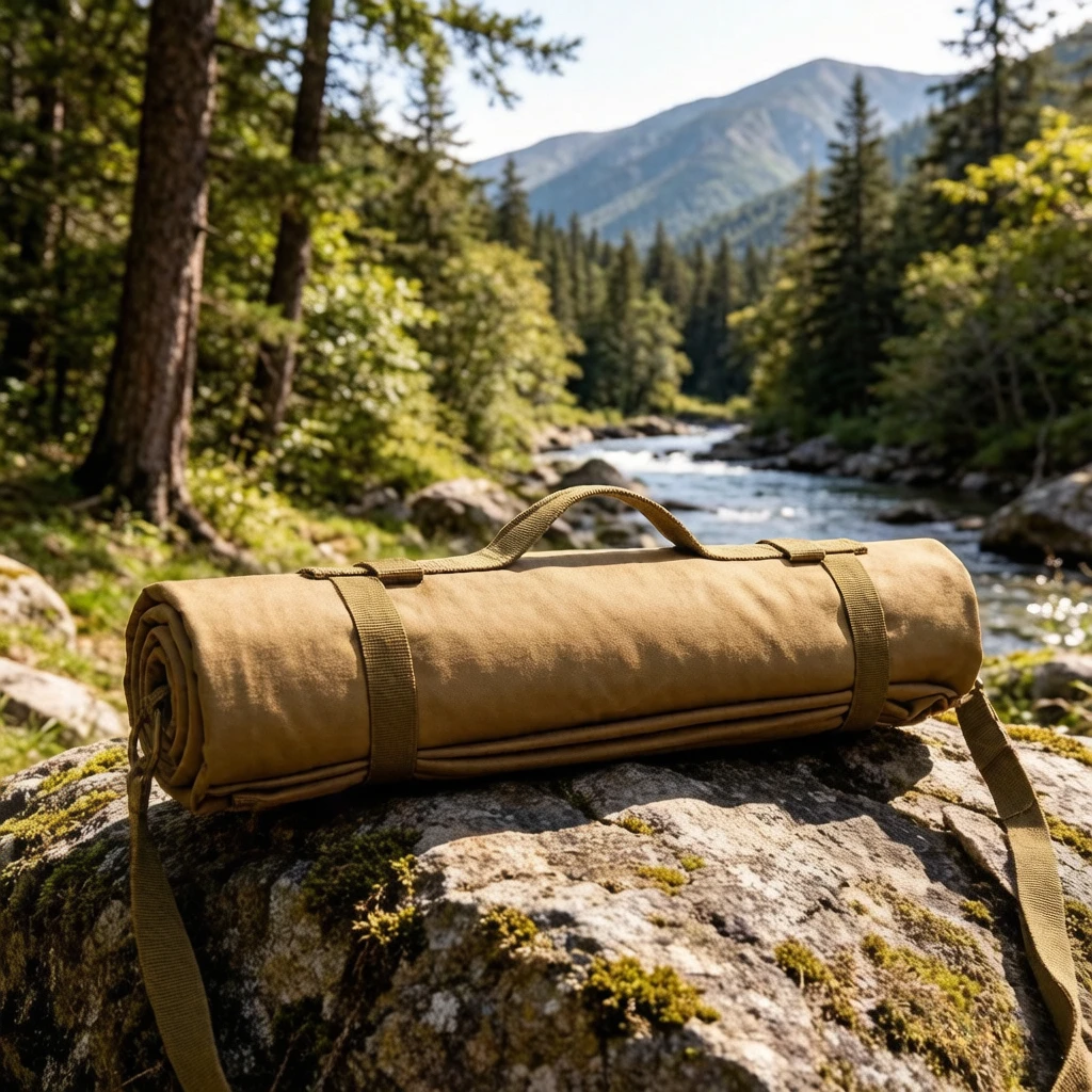 Tactical Shooting Mat, Large Waterproof Camping Pad, Outdoor Picnic Ground Sheet, Breathable Scratch-Resistant for Field Use
