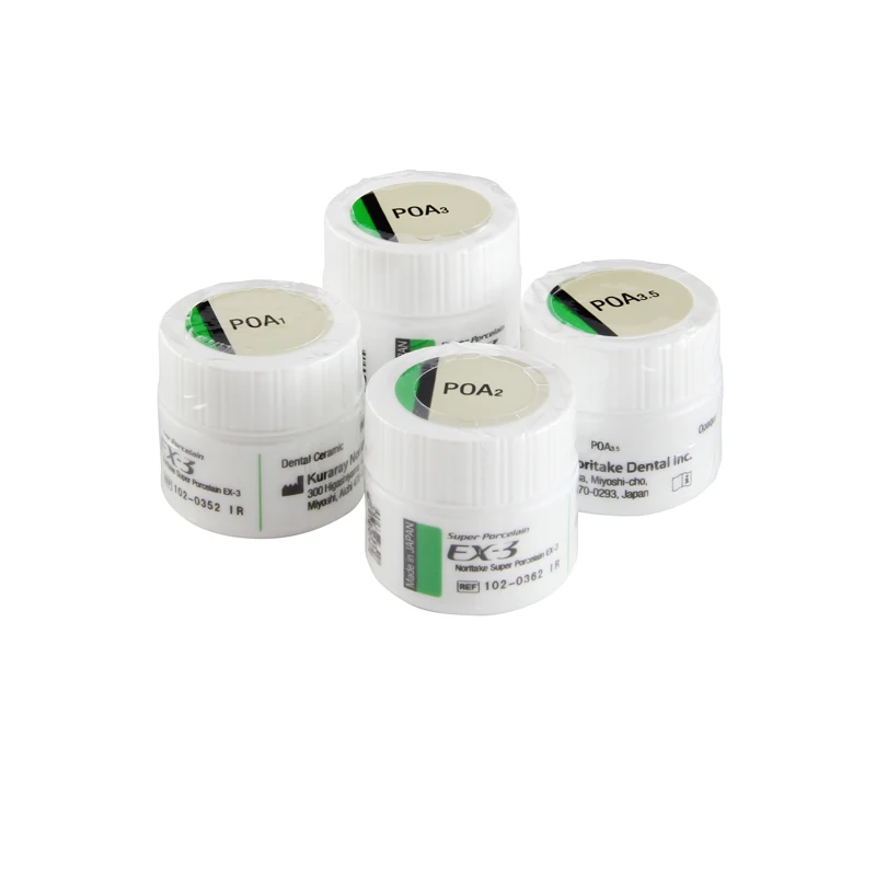 Dental Metal Porcelain Powder Noritake EX-3 Super Porcelain Paste Opaque  6g for Metal Restoration