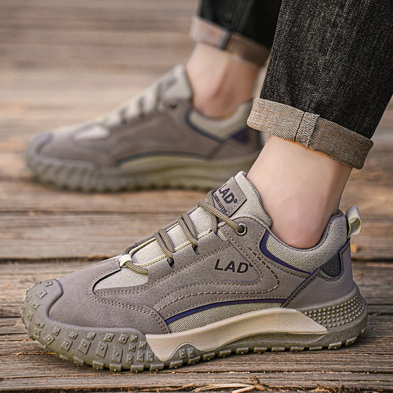 Casual shoes outdoor labor protection shoes anti-slip and wear-resistant sports shoes