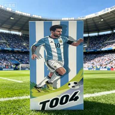 

DDTOYS Spot Messi 1/6 Modern Soldier Joint Movable Football Model