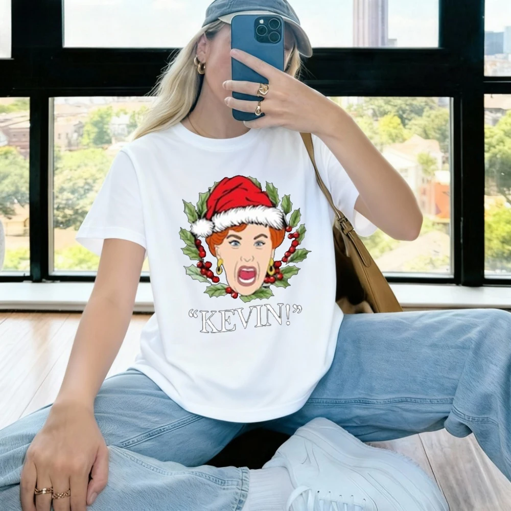 Home Alone Family Matching Christmas Shirts Christmas Home Alone Movie Shirts Funny Xmas Group Tees High Quality Cotton Tops