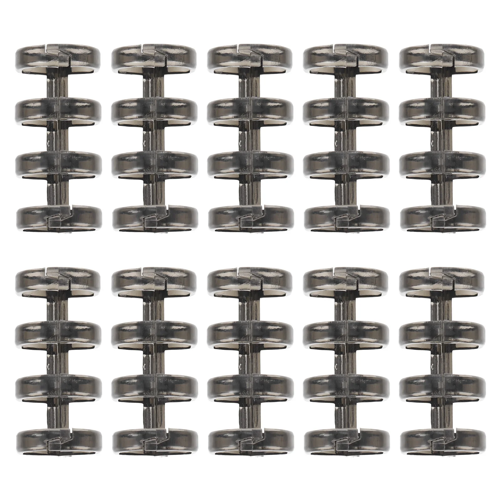 

10 Pcs Binder Binding Strips Fine Details Binders Office Supplies Running Easy to Store Scrapbook Discs Clips