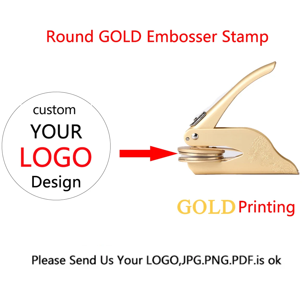 Embosser Stempel LOGO Aangepaste Bruiloft Bibliotheek Boek Privé Zeehonden Maatwerk Envelop Feestuitnodiging Embossing Stempels DIY