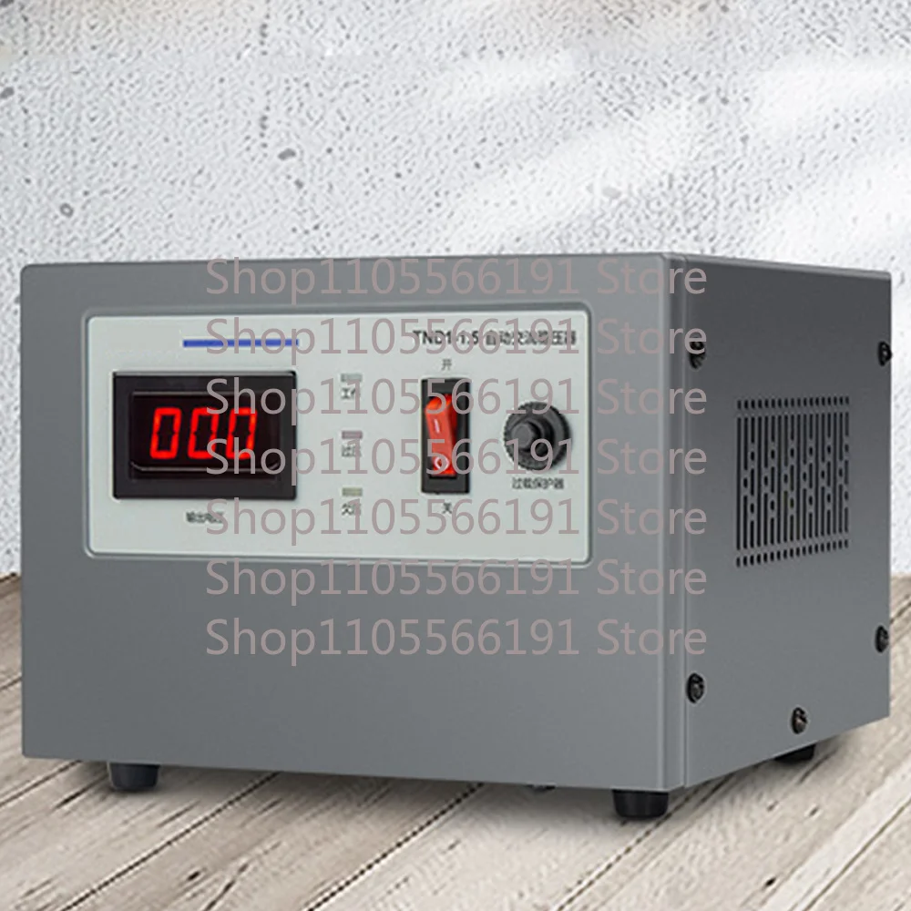Voltage regulator TND1 household single-phase AC 220v high-power air conditioner power supply computer 500w voltage regulation