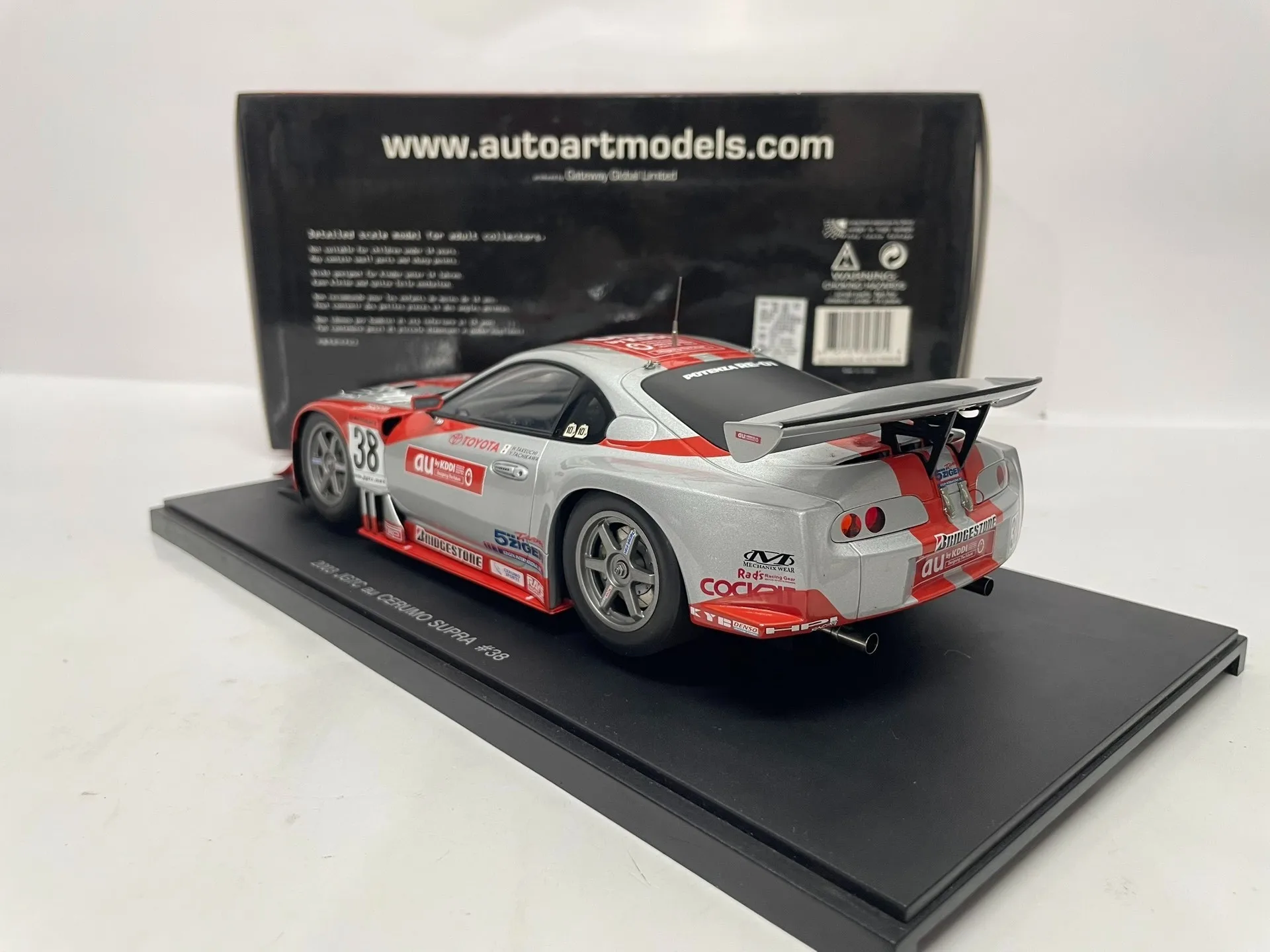 Autoart 1:18 Supra JGTC 2003 #38 Simulation Limited Edition All Open Alloy Metal Static Car Model Toy Gift