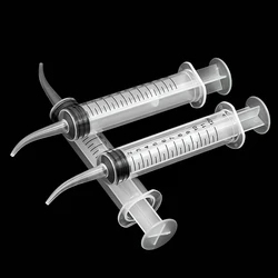 5/10Pcs siringa a gomito alimentazione per uccelli alimentazione del seno alimentatore per medicinali siringa in plastica da 12ml siringa senza ago alimentazione del piccione