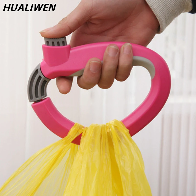 D Shaped Grocery Bag Holder, Handle Bag Carry Handle, Handy Labor-Saving Gadget