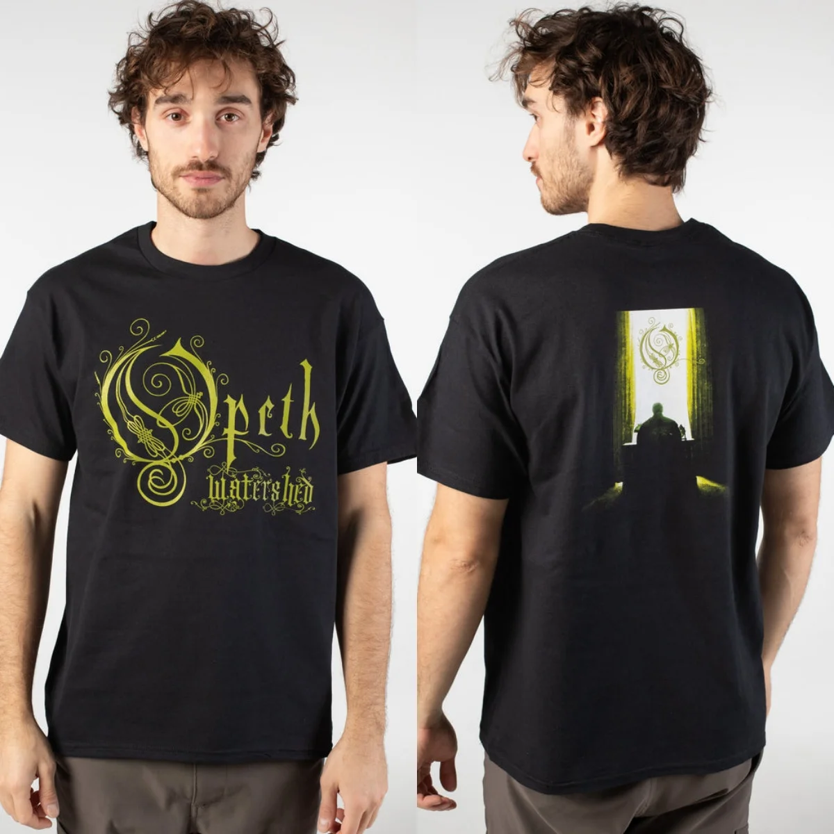 Summer New Opeth Graphic Cotton T-shirt Unisex Summer Short Sleeve Fashion Brand Tee Luxury Casual Vintage Tees