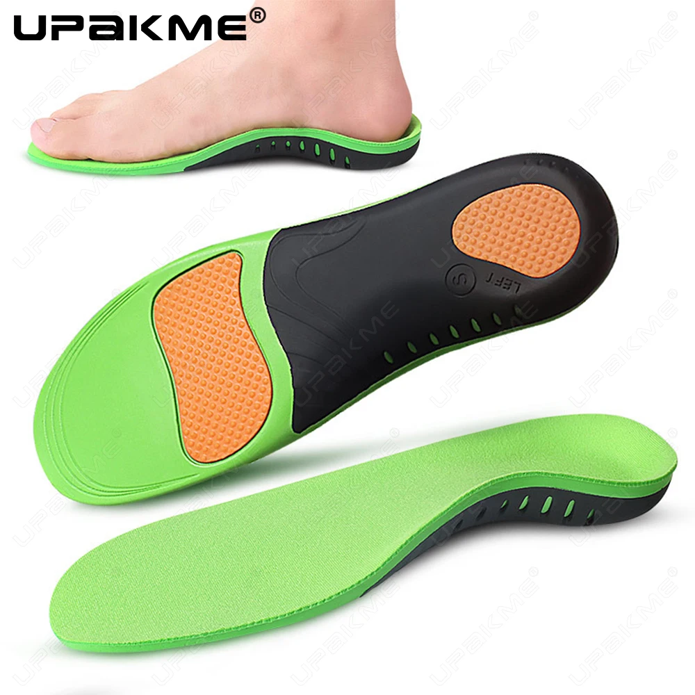 

UPAKME Feet Arch Foot Pad Shoes X/O Ортопедическая подошва из ЭВА Стелька для коррекции ног Плоская стопа Поддержка свода стопы Вставка для спортивной обуви