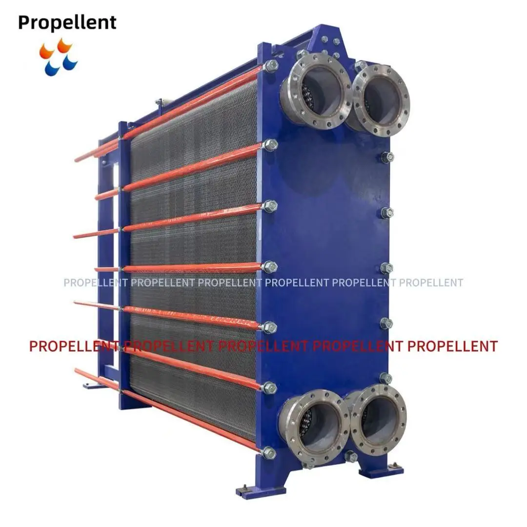 PL250S Stainless Steel Gasket Plate Heat Exchanger DN250 1.1m Removable Competitive Price for Chemical & Metallurgical Cooling