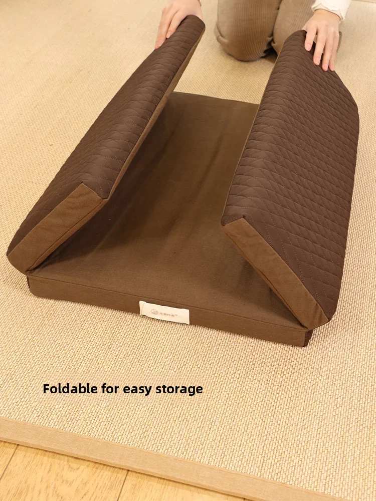 Chinese meditation special pad, coconut palm pad multi-functional seat cushion, meditation balcony static seat cushion kneeling