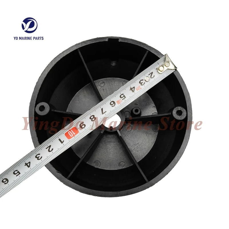 High quality 90 ANGLED JET BOAT OUTBOARD ENGINE STEERING CABLE BEZEL HELM KIT BLACK