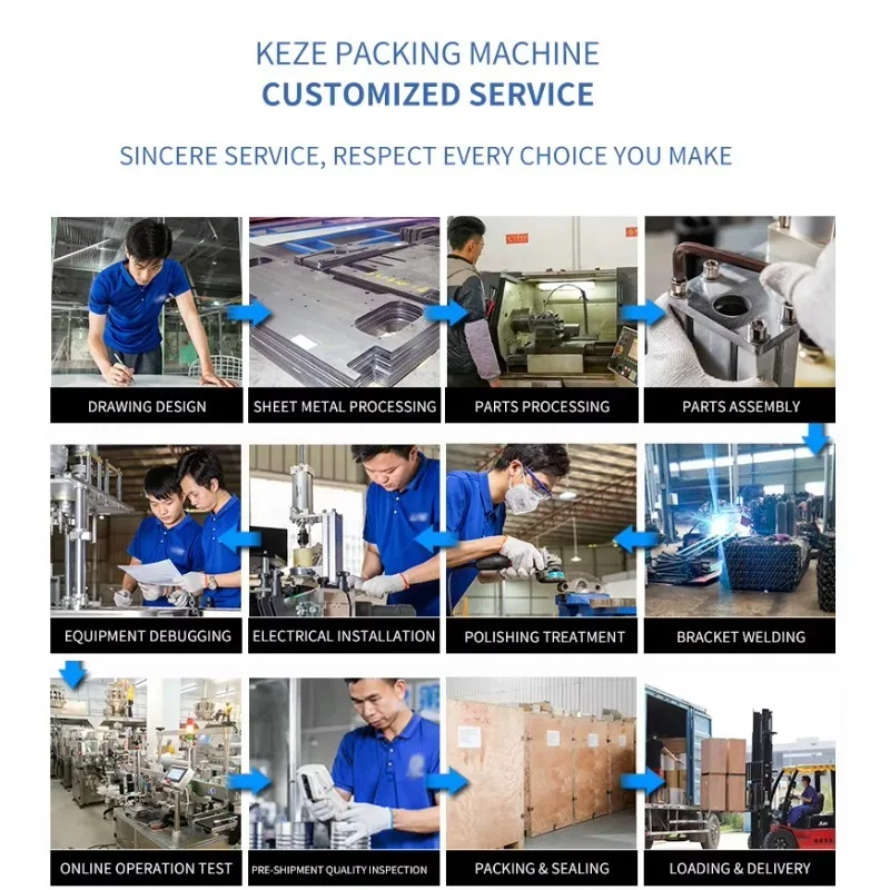 High Precision Premade Bag Packing Machinery, Widely Used for Pyramid Tea, Coffee Packaging and Tablet Sachet Filling Sealing